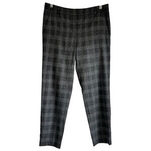 Judith & Charles wool plaid mid rise dress pants size 8 excellent condition